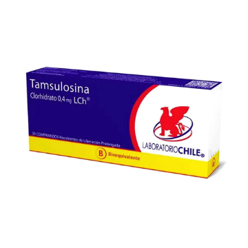 Tamsulosina 0,4 mg x 30 comprimidos