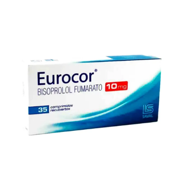 Product image of Eurocor 10 mg x 35 comprimidos recubiertos