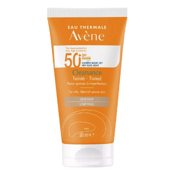 Product image of Avene eau thermale cleanance SPF50+ proteccion solar muy alta pieles grasas c / imperfecciones x 50 ml