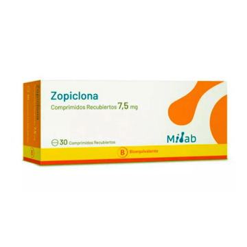 Product image of Zopiclona 7,5 mg x 30 comprimidos