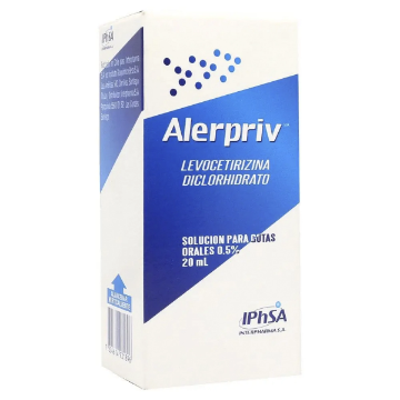 Product image of Alerpriv 0,5 % solución gotas orales x 20 ml