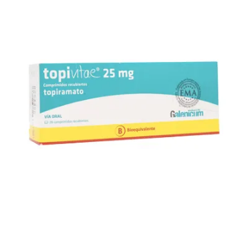 Product image of Topivitae 25 mg x 28 comprimidos recubiertos