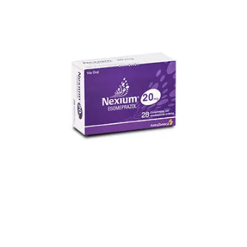 Product image of Nexium 20 mg x 28 comprimidos recubiertos