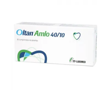 Product image of Oltan Amlo 40 mg / 10 mg x 30 comprimidos recubiertos