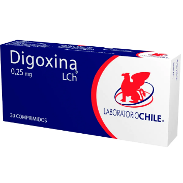 Product image of Digoxina 0,25 mg x 30 comprimidos