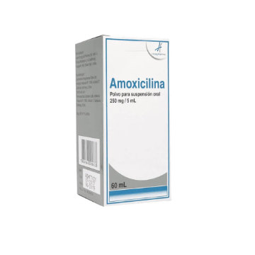 Product image of Amoxicilina suspensión 250 mg / 5 ml x 60 ml