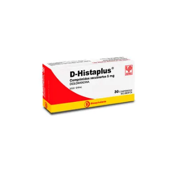 Product image of D Histaplus 5 mg x 30 comprimidos recubiertos