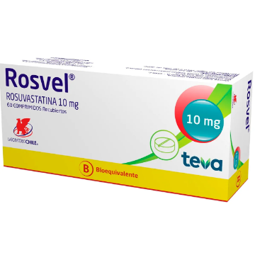 Product image of Rosvel 10 mg x 60 comprimidos