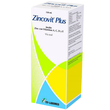 Product image of Zincovit plus jarabe x 120 ml