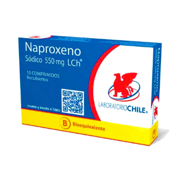 Product image of Naproxeno sódico 550 mg x 10 comprimidos