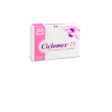 Product image of Ciclomex 15 x 28 comprimidos recubiertos