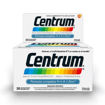 Product image of Centrum x 30 comprimidos