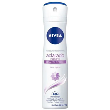 Product image of Nivea desodorante spray aclarado natural beauty touch x 150 ml