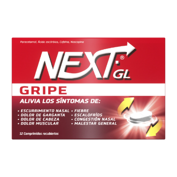 Product image of NEXT GL X 12 COMP. REC. (VIT-C+CAFEINA+NOSCAPINA+PARACETAMOL)