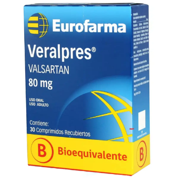 Product image of Veralpres 80 mg x 30 comprimidos