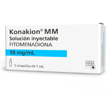 Product image of KONAKION 10 MG X 1 ML X 5 AMP