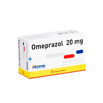 Product image of Omeprazol 20 mg x 60 comprimidos