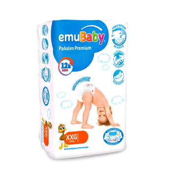 Product image of Emubaby premium pañal XXG x 14 unidades