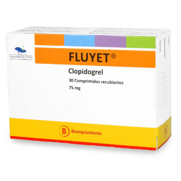 Product image of FLUYET 75 MG X 30 COMP. REC.