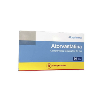 Product image of ATORVASTATINA 40 MG X 30 COMP.