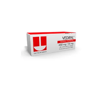 Product image of Vedipal 450 mg / 50 mg x 60 comprimidos