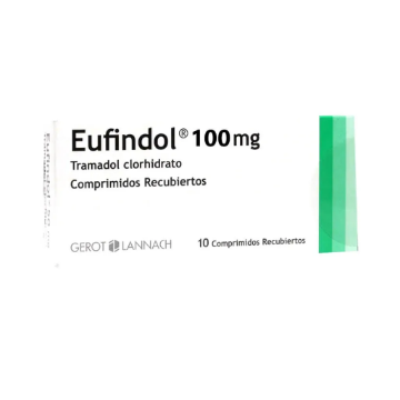 Product image of Eufindol 100 mg x 10 comprimidos recubiertos de liberación prolongada