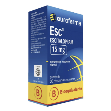 Product image of Esc 15 Mg 30 Comprimidos Recubiertos