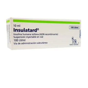 Product image of Insulatard 100 U.I / ml penfill x 3 ml x 5 unidades