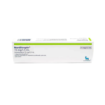 Product image of Norditropin 15 mg / 1,5 ml x 1 dispositivo multidosis desechable