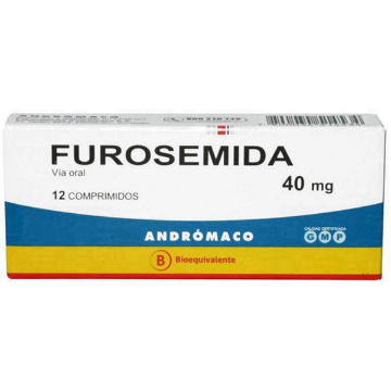 Product image of FUROSEMIDA 40 MG X 12 COMP.