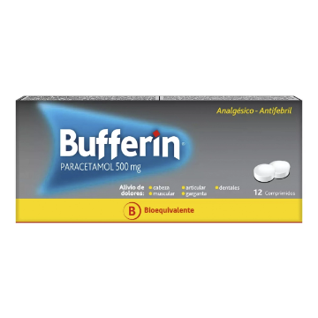 Product image of Bufferin 500 mg x 12 comprimidos