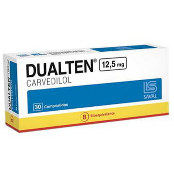 Product image of Dualten 12,5 mg x 30 comprimidos