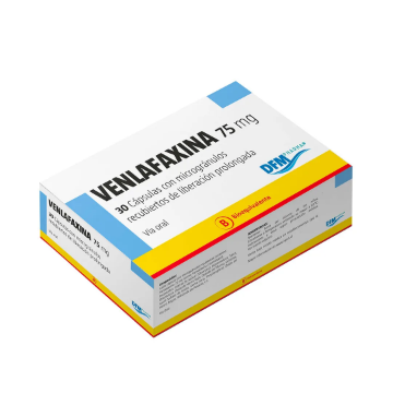 Product image of Venlafaxina 75 mg x 30 cápsulas