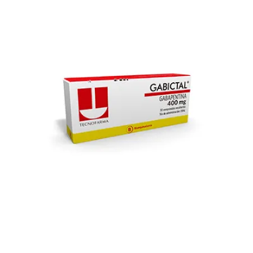 Product image of Gabictal 400 mg x 10 comprimidos recubiertos