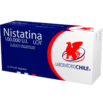 Product image of Nistatina 100.000 U.I x 12 óvulos