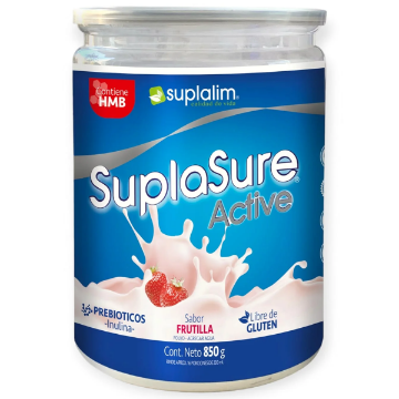 Product image of SUPLASURE ACTIVE FRUTILLA 850 G.