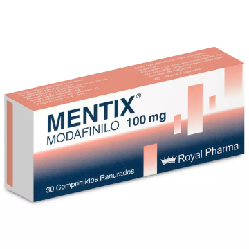 Product image of MENTIX 100 MG 30 COMPRIMIDOS (MODAFINILO)