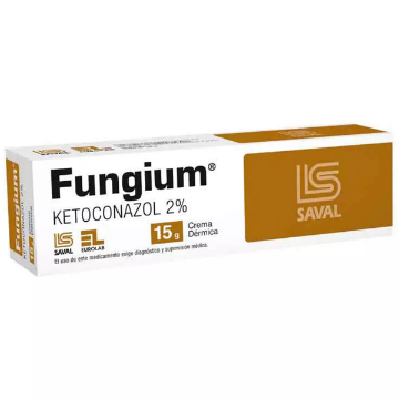 Product image of FUNGIUM 2% CREMA 15 G. (KEROCONAZOL)