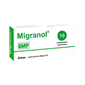 Product image of Migranol 300 mg x 10 comprimidos recubiertos