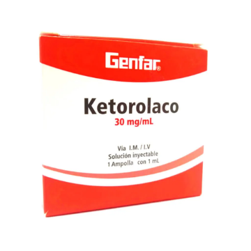 Product image of Ketorolaco 30 mg / ml x 1 ampolla