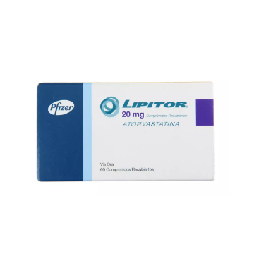 Product image of LIPITOR 20 MG X 60 COMP. REC.