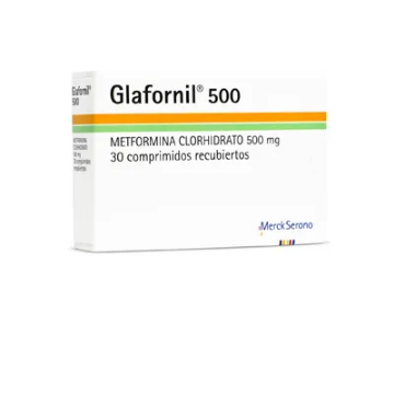 Product image of Glafornil 500 mg x 30 comprimidos recubiertos