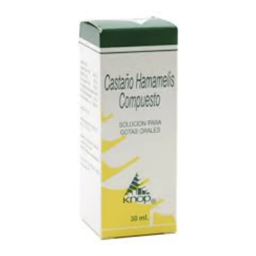 Product image of Castaño hamamelis compuesto solución oral x 30 ml