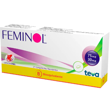 Product image of Feminol x 21 comprimidos