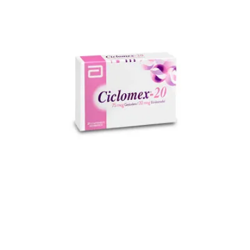 Product image of Ciclomex 20 x 21 comprimidos recubiertos