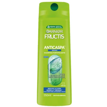 FRUCTIS ANTICASPA GRASO SHAMPOO 350ML