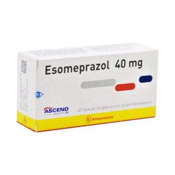 Product image of Esomeprazol 40 mg x 30 comprimidos recubiertos