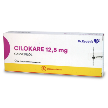 Product image of CILOKARE 12.5 MG X 30 COMP.