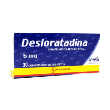 Product image of Desloratadina 5 mg x 30 comprimidos