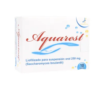 Product image of Aquarest 250 mg polvo x 10 sobres